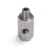 Нержавеющая Сталь 1/8" NPT Женский К M12X1.5 Датчик Давления Масла Линия Подачи Датчик Тройник Адаптер
