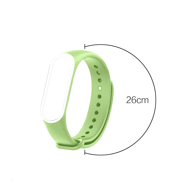 22colors New Replacement Silicone Wrist Strap Watch Band For Xiaomi MI Band 4 3 Smart Bracelet New Watch Strap Smart Accessories