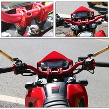 1 пара 7/8 дюймов 22 мм руль мотоцикла ручка жир бар крепление зажимы Riser Универсальный B88