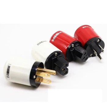 

Hi-end US power cords power plug IEC Connector for DIY power cable Amplifier HiFi Audio socket jack