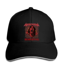 Забавный Айрборн break Out Hell uscandia Tour In Back Дизайн мужские футболки snapback шляпа пиковая