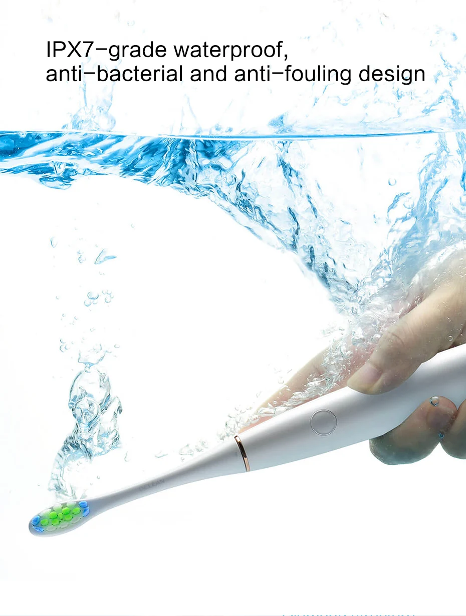 Xiaomi Oclean Air звуковая электрическая зубная щетка Водонепроницаемая ультразвуковая автоматическая USB перезаряжаемая умная щетка для зубов для взрослых