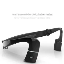 Смарт Беспроводная Bluetooth 4,1 Гарнитура водонепроницаемые шейные стерео наушники костной проводимости наушники NFC Hands-free