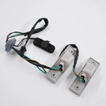 

Car LED License Plate Lamps Lights Car Exterior Accessories for Chevrolet 2011-2014 Rear Trunk Release Switch