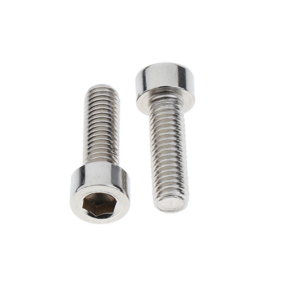 10Pcs MTB Mountain Bike Water Bottle Cage Screws M5 Bicycle Bike Bottle Holder Cage Bolts