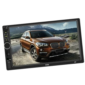 

Set Car mp5 player 7" Auto HD FM Stereo Radio AUX Bluetooth Video Audio