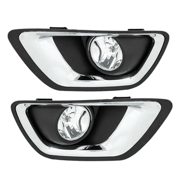 

DHBH-Fog Lamp for 15-19 Chevy Colorado Clear Lens Front Fog Light with Wiring Switch LH+RH