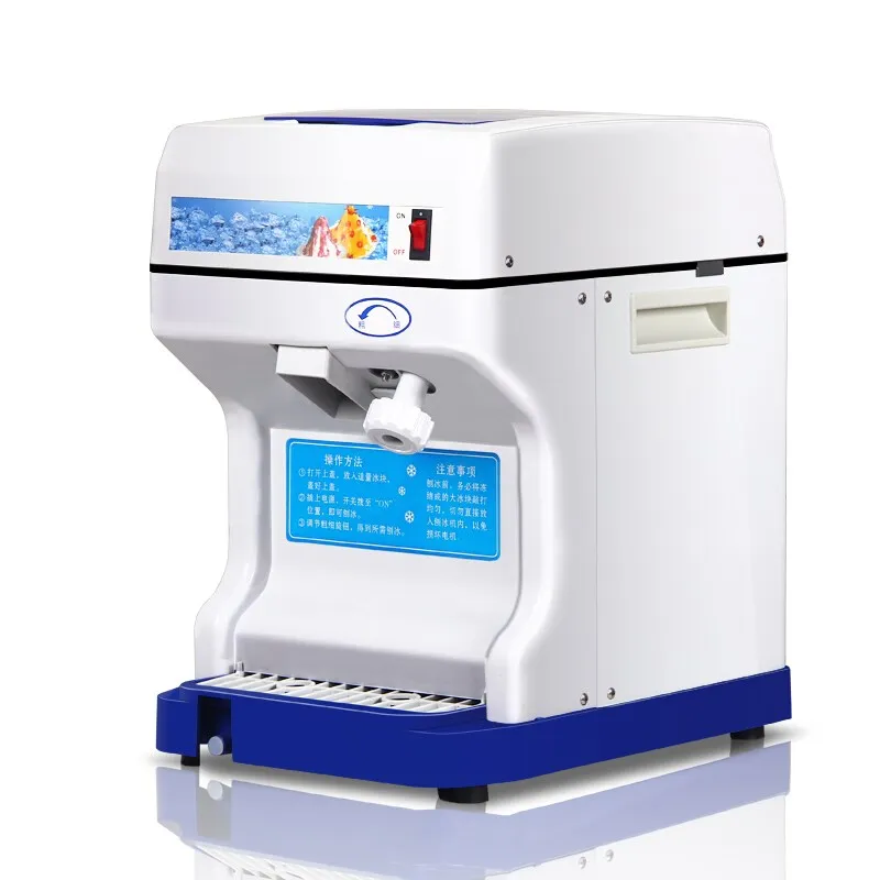 220 В Коммерческая электрическая кубическая Измельчитель льда бритвенный станок