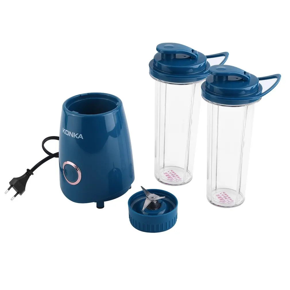 

KONKA Portable Mini Electric Juicer Small-Scale Domestic Fruit Juice Processor Extractor Blender Smoothie Maker KJ-JF302