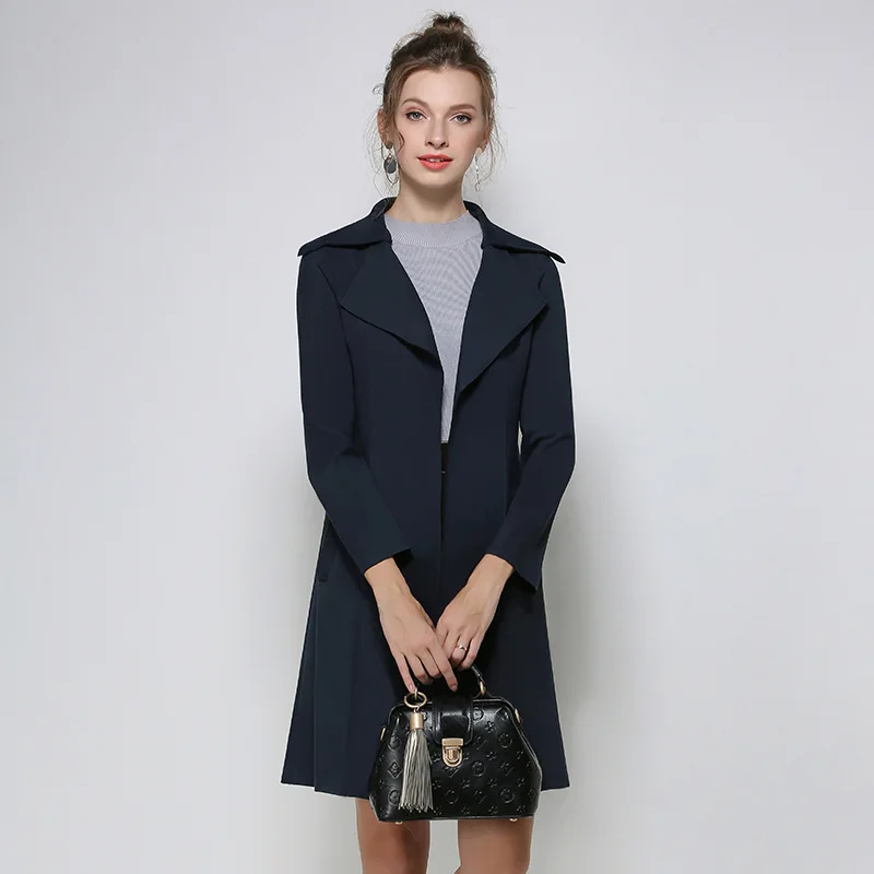 

Casaco Feminino Trench Coat Women Plus Size Clothes Femme Outwear Windbreaker Para As Mulheres Coats Abrigo Mujer KJ132