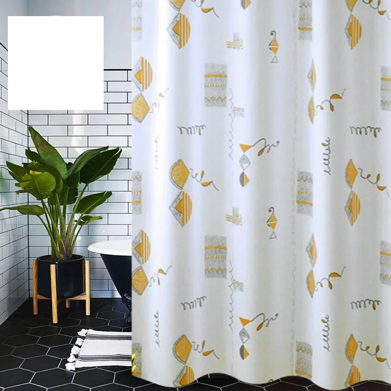 

Shower Room Partition Shower Curtain Cloth Waterproof Bathroom Hanging Window Curtain Bathroom Shower Curtain Accessories