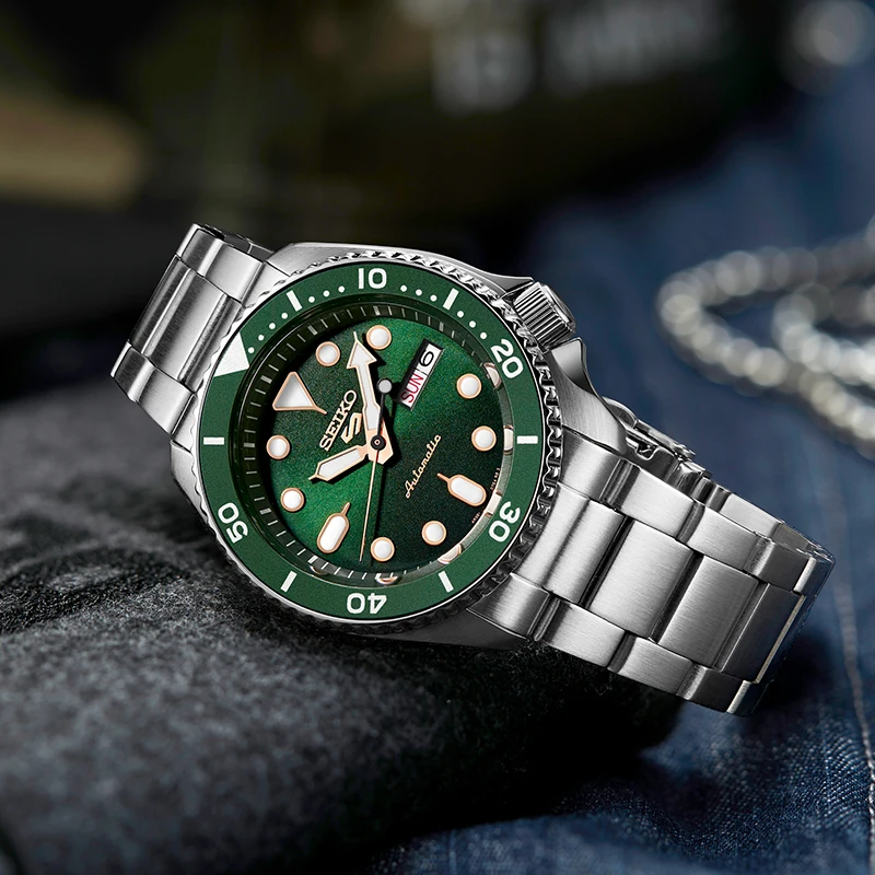 Hadiah Pesta Ulang Tahun Jam Tangan SEIKO No 5 Asli Jam Tangan Pria Kedap  Air Baja Tahan Karat Jam Tangan Olahraga Pria SRPD63|Partai Nikmat| -  AliExpress