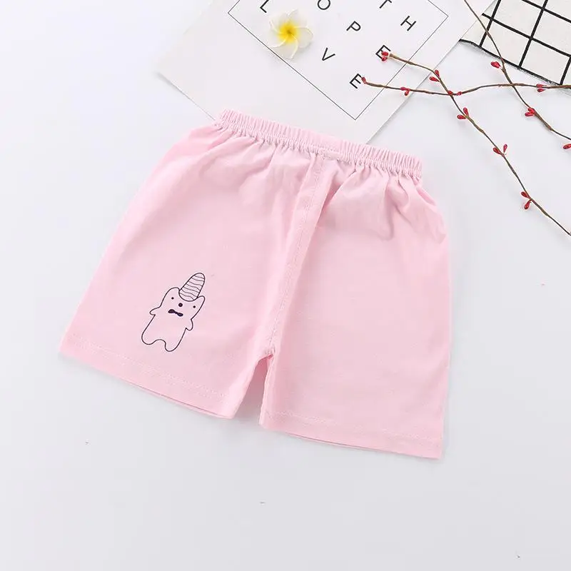 Детские короткие брюки новые летние повседневные шорты для маленьких девочек тонкие хлопковые модные спортивные штаны для маленьких мальчиков - Цвет: p13