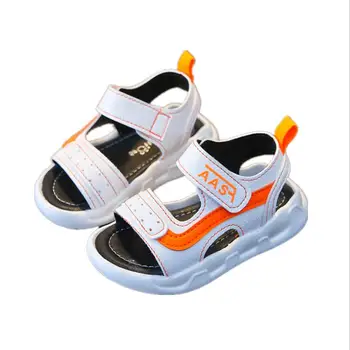 

Newest Kids Sandals for Boy Girl Summer Baby Boys Girls Sandals Beach Toddler Soft Leather 1-6 Years Old