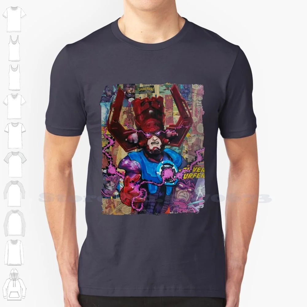 Galactus Cool Design Trendy T-Shirt Tee Galactus Cosmic Universe Cosmic Ghost Rider Cosmic Universe Eater Of Worlds