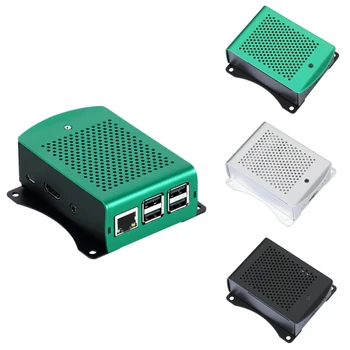 

Smooth Cooling Shell Radiator Protection Case Ultra-thin Aluminum Alloy Box DIY Office Durable For Raspberry Pi 3B+ 3B
