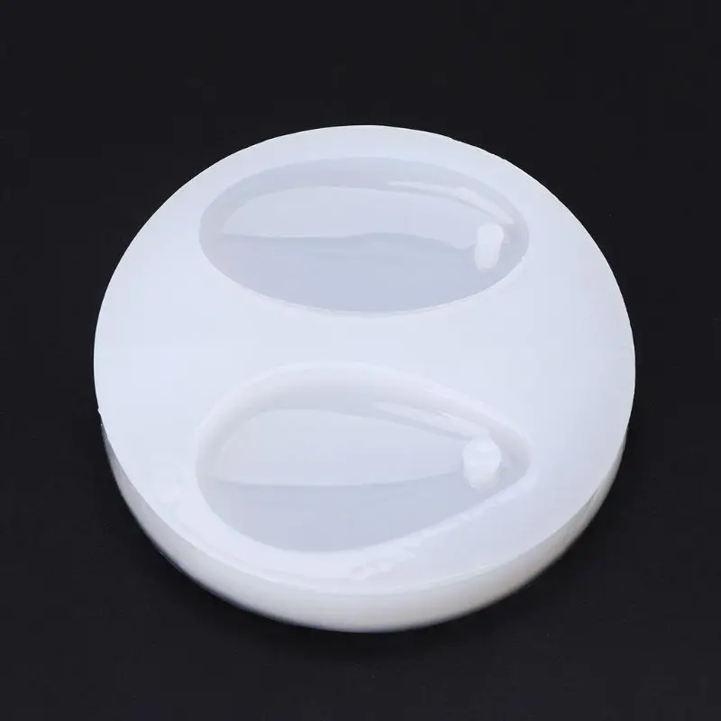Silicone Mold DIY Jewelry Necklace Pendant Making Tool Oval Water Drop Pendants Epoxy Resin Crafts Mirror UV Charms Findings | Украшения и