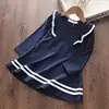 Bear Leader Baby Girls Dress New Spring Casual Ruffles A-Line Striped Full Sleeve Kids Dress for 3T-7T Autumn Letter Vestido ► Photo 3/6