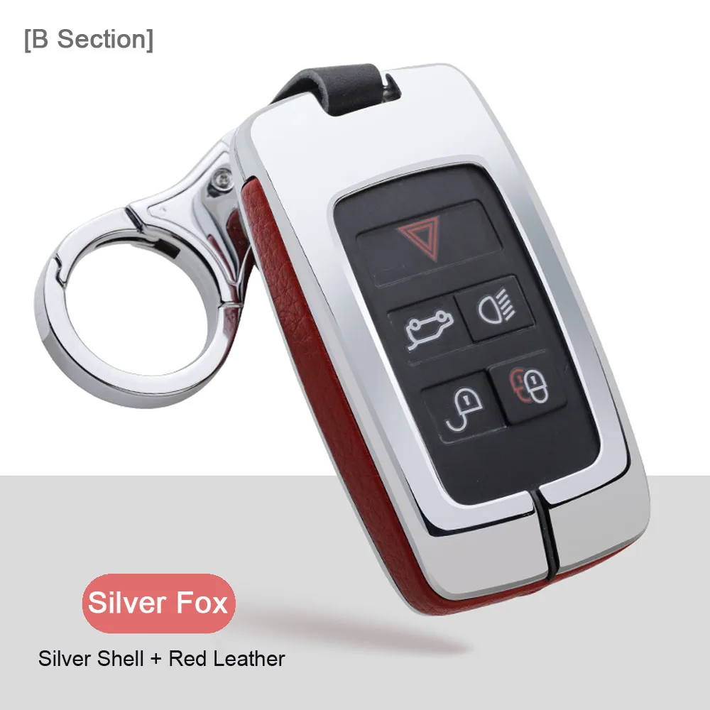 Умный 5-кнопочный брелок для ключей от автомобиля, чехол-кошелек, сумка для Land Rover Range Rover Sport Evoque Velar Discovery 5, брелок для ключей