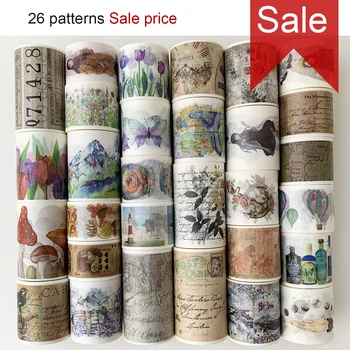 Free shipping washi tape,Techo tape,DIY craft masking tape,Scrapbook Diary gift,Many Coupons & flower patterns.HOT & SALE,16034