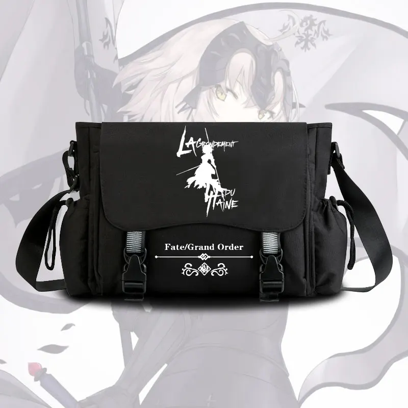 FGO messenger bag Casual Anime Joan of Arc cosplay teenagers student shoulder bag men