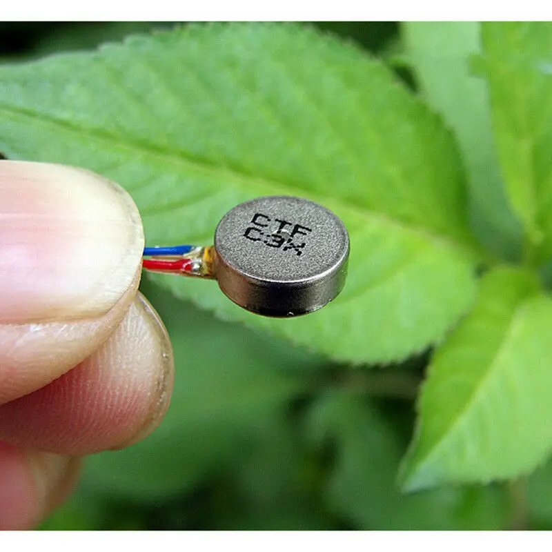 Mini DC 3V 4 2 V 3 7 плоский Вибрационный двигатель 0930 3mm * 9mm Micro Button Тип подходит для