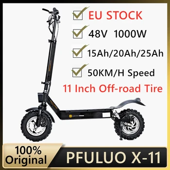 Billig EU Lager PFULUO X-11 Smart Elektrische Roller 1000W Motor 11 Zoll 2 Rad Bord Hoverboard Skateboard 50 Km/h Max Geschwindigkeit Off-road