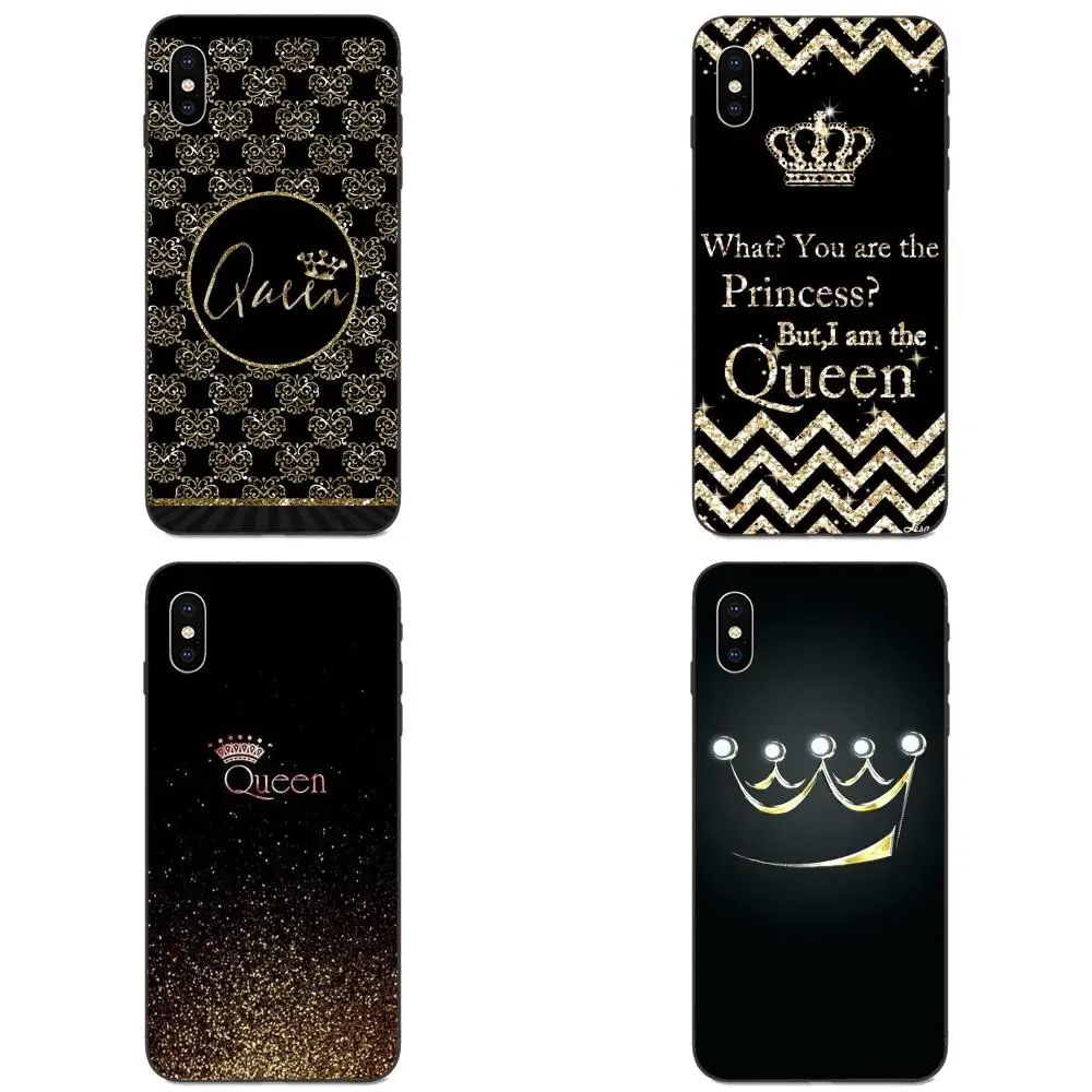 ТПУ чехол король queen пара модных для Galaxy A3 A5 A6 A6s A7 A8 A9 A10 A20E A30 A40 A50 A60 A70 A80 A90 плюс 2018 |