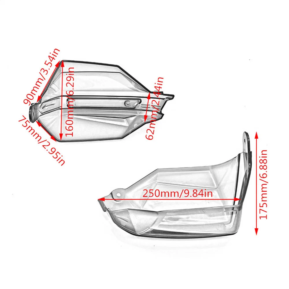 1 пара мотоциклетных ручных охранников 7/" накладки на ручки протектор для мотокросса Скутер ATV Proguard охранная система передач
