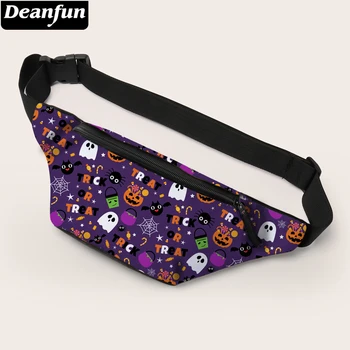 

Deanfun Purple Waist Bag Halloween Pattern 3D Printing Zipper Pouch Exquisite Fanny Pack For Women 18083