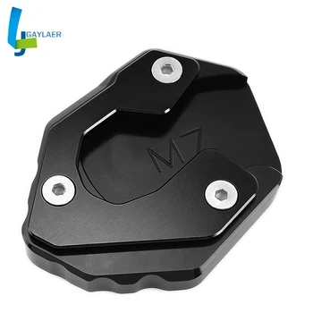 

For Yamaha MT07 MT 07 MT-07 2014-2019 Aluminum Kickstand Side Stand Plate Enlarger Pad