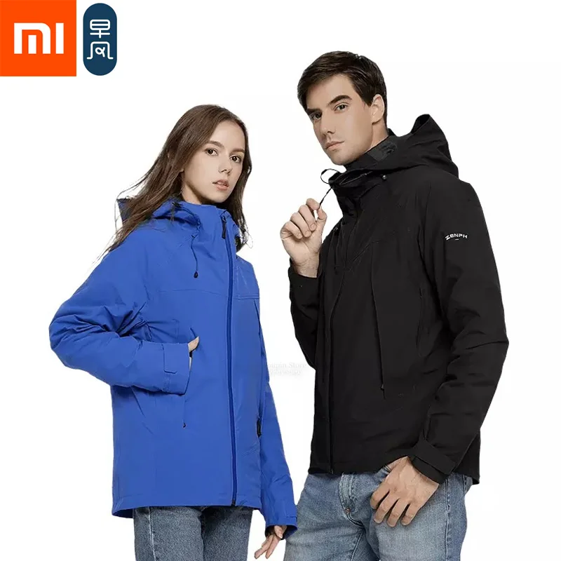 

Xiaomi Mijia zaofeng waterproof breathable 3 in 1 Jacket High Performance Warm 4 Level Waterproof Travel Outdoor Sports Fearless