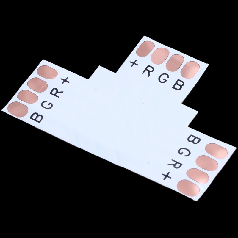 Партиями по 5 штук 4 контактный разъем для 10 мм RGB Светодиодные ленты|Контролеры RGB|