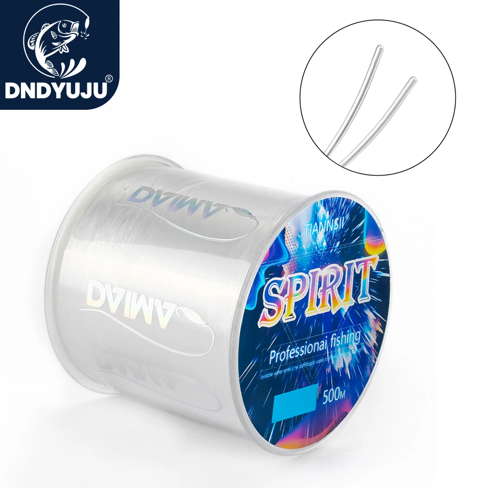 DNDYUJU нейлоновая рыболовная леска 500 м японская сверхпрочная мононитевая Тонущая