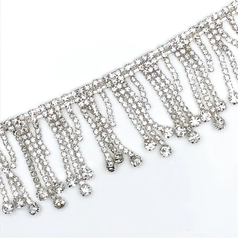 crystal Rhinestone Chain trimming for clothes 5