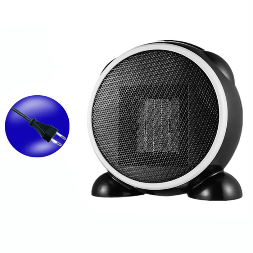 

Electric Heaters Mini Personal Ceramic Space Heater Electric Winter Warmer Fan EU Plug Desktop Electric Heaters For Home Office