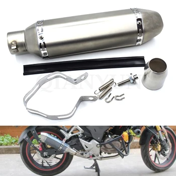 

Universal 38-51mm Modified Motorcycle Exhaust Pipe escape Muffler for suzuki GSXR600 GSXR750 GSXR1000 DL650 GSR600 GSR750 SFV650