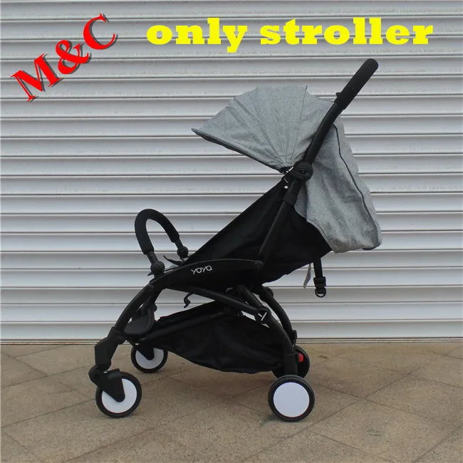 gray stroller Легкая детская коляска 2 в 1, переносная прогулочная коляска yoya, детская коляска - Цвет: gray stroller