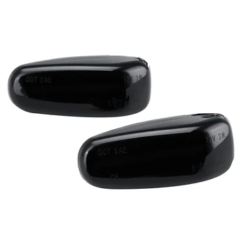 

2Pcs Car Turn Signal Light Led Auto Side Light Signal Lamp Side Indicators for Mercedes-Benz W210 601/602 W638 For-Vw Black