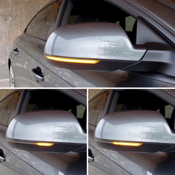 

2 pieces for Audi A4 A5 S5 B8.5 RS5 RS4 Dynamic Scroll LED Turn Signal Light Sequential Rearview Mirror Indicator Blinker Light