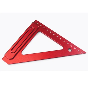

GTBL 150Mm Aluminium Triple-cornered Ruler L-Square Straight Ruler Woodworking DIY Tool