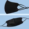 Adult Black Cotton Face Mask Adjustable Cloth Mask Face Shield Washable Man Woman Reusable Mouth Mask Mouth Caps Mascarilla 6