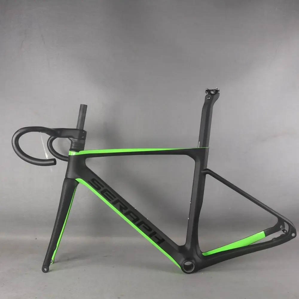 - 2021 seraph paint  disc carbon road frame  Bicycle Frameset  T1000  New EPS technology disc carbon  frame TTX23