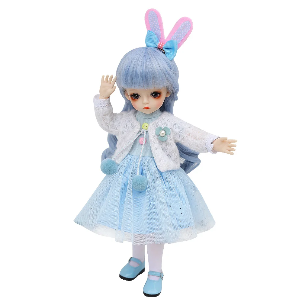 Bjd кукла 30 см подарки для девочки 18 суставов кукла с одеждой DIY кукла лучшие подарки для девочки ручной работы игрушка косметика - Цвет: 0001BV12016
