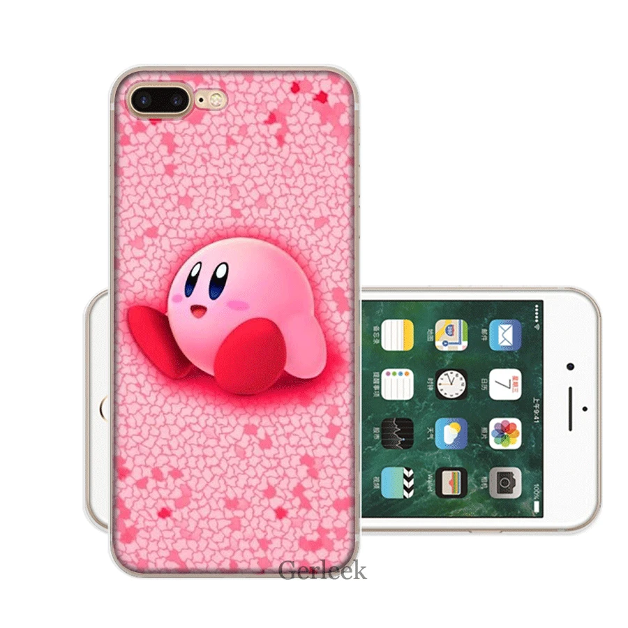 Чехол для телефона для iPhone XR X XS Max iPhone 7 8 6 6S Plus 5 5S SE чехол TPT игровая серия Kirby
