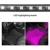 LEEPEE RGB Car Atmosphere Decoration Light Backlight Music Control Foot Ambient Lamp 24/36/48 LED Strip Lamp