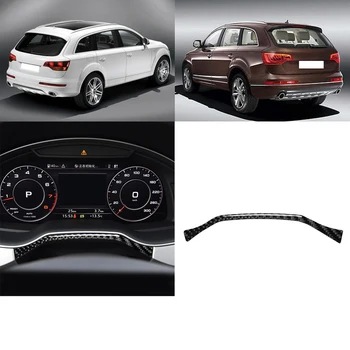 

Car Dashboard Meter Frame Cover Interior Carbon Fiber Decor Replacement for Q7 SQ7 4M 2016-2019