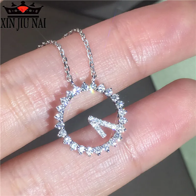 925 Silver Necklace 5:20 minutes watch time Creative with Pendant Watch Fashionable Senior Woman Clavicle Jewelry | Украшения и