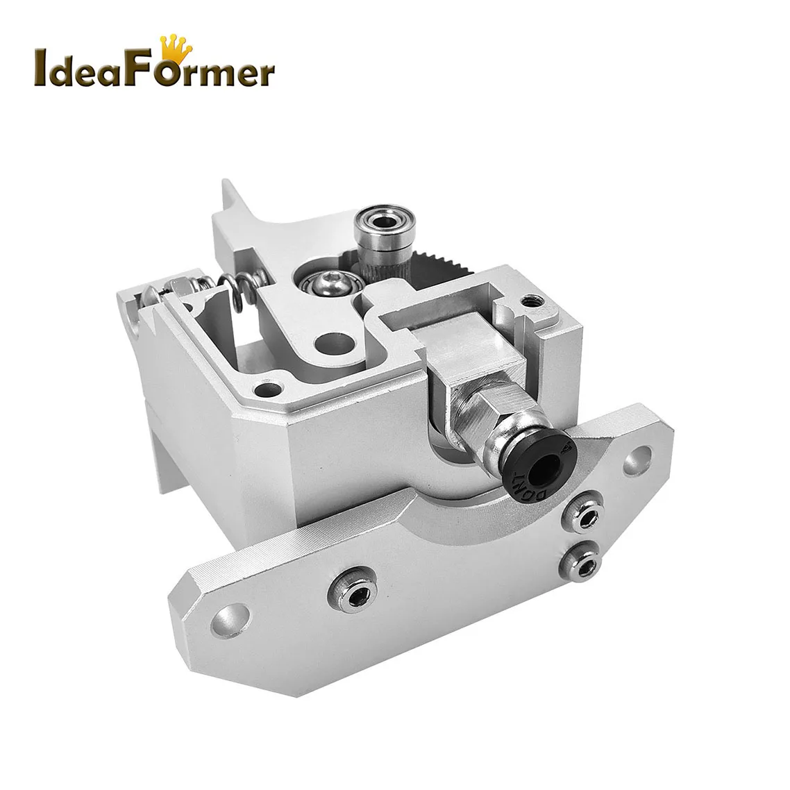 Titan Aero Extrusora Todo o Metal 1.75 mm Prata Preto Suporte de Montagem para Bowden Movimentação Direta Prusa i3 Mk2 Acessórios da Impressora 3d - Imagem 2