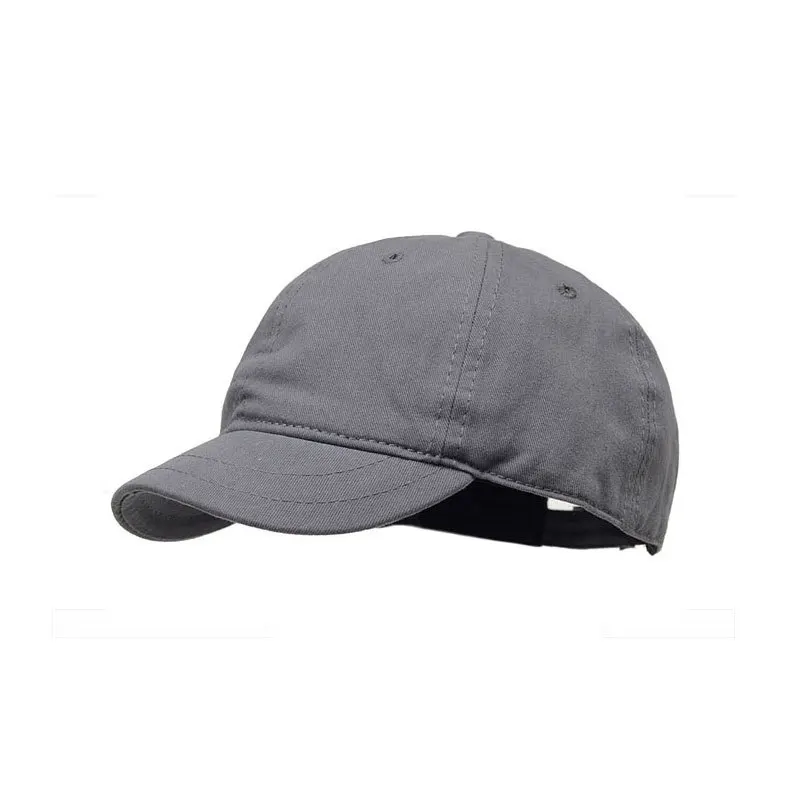Высокое качество унисекс хлопок открытый короткий край бейсбольная Кепка Snapback модные спортивные шапки для мужчин и женщин Кепка